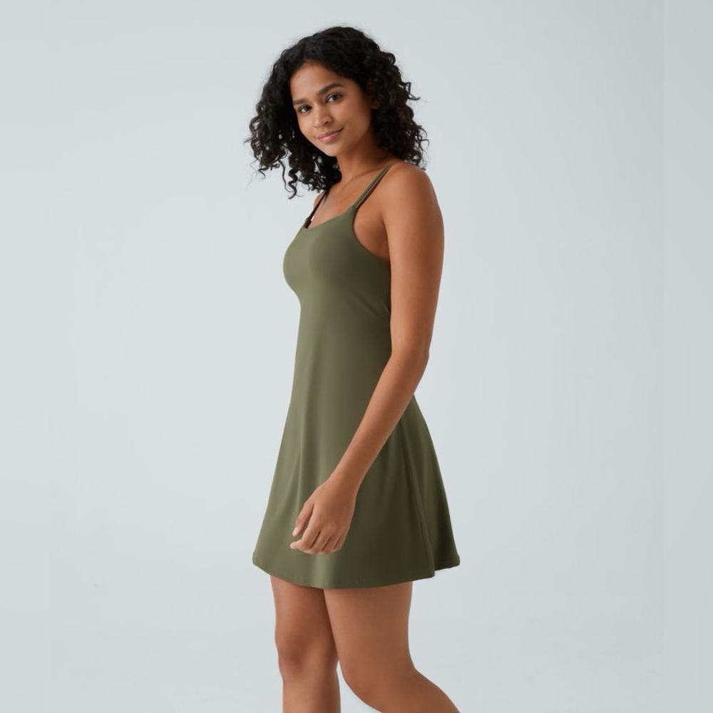 Halara Softlyzero Plush Backless Active Dress Siz… - image 3